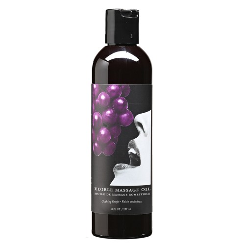 Earthly Body Grape Massage Oil