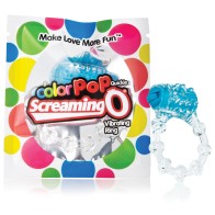 Screaming O Color Pop Quickie Blue Vibrating Ring