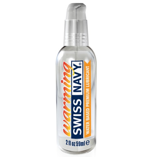 Lubricante a Base de Agua Calentado Swiss Navy 2 oz para Mayor Placer