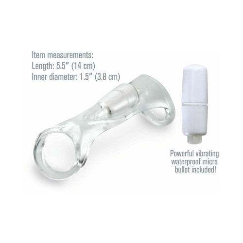 Pipedream Fantasy X-tensions Anillo Vibrador Transparente