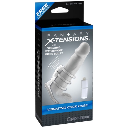 Cage Vibrante para el Pene Fantasy X-tensions de Pipedream