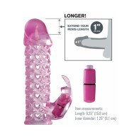 Pipedream Fantasy X-tensions Vibrating Couples Cage Pink