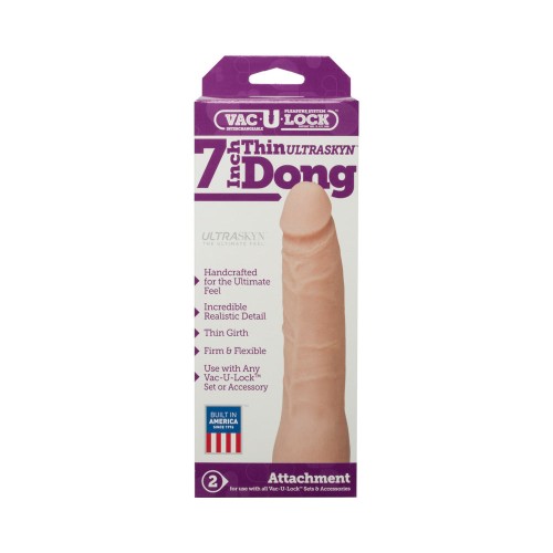 Vac-U-Lock 7-Inch Thin Dong - ULTRASKYN