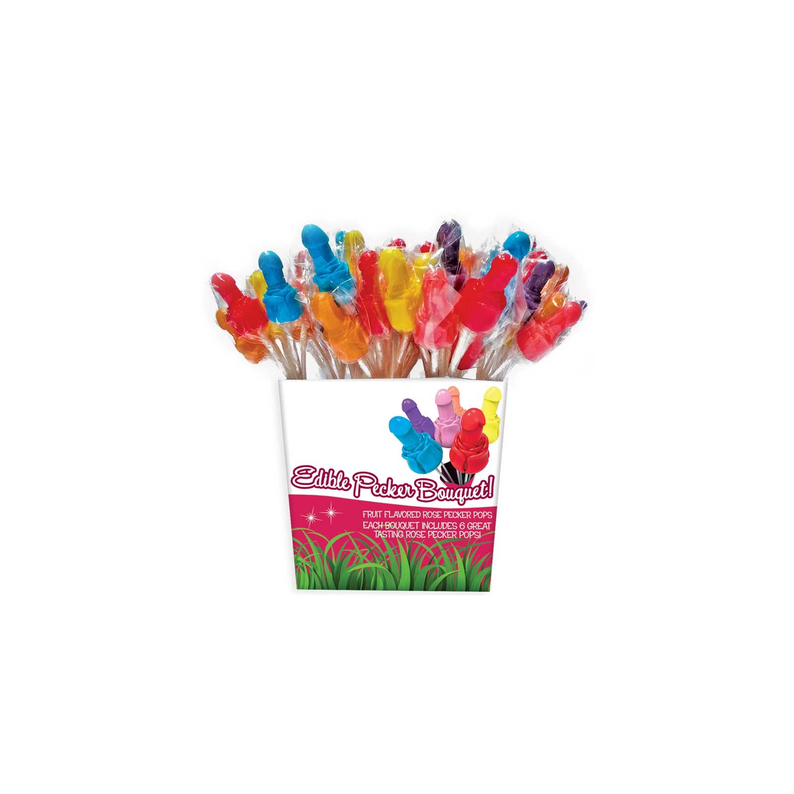 Pecker Candy Bouquet - 72pc Display