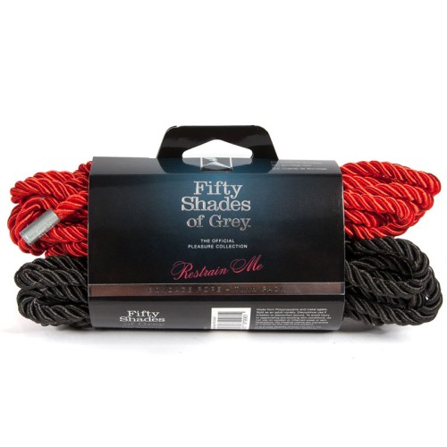 Cuerda de Bondage Restrain Me Pack Doble Cincuenta Sombras