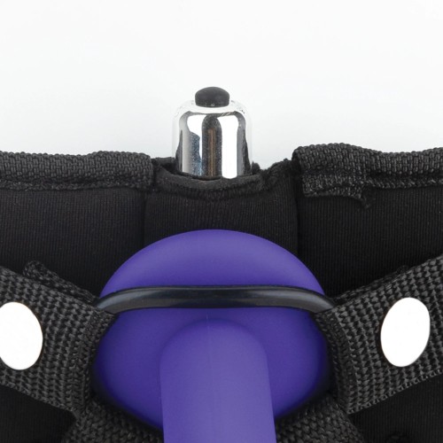 Lux Fetish Neoprene Strap-On Harness Black