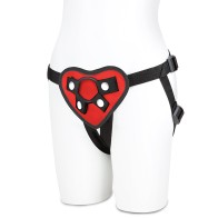 Arnés Strap-On Corazón Rojo Lux Fetish