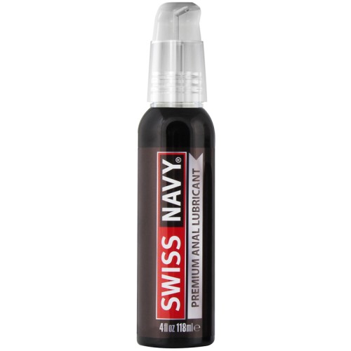 Lubricante Anal de Silicona Premium Swiss Navy 4 oz