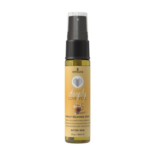 Sensuva Spray Relajante para Garganta Deeply Love You Sabor Butterscotch