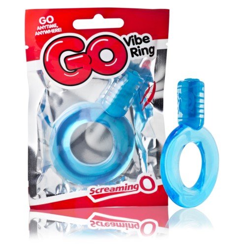 Screaming O GO Vibe Ring Blue Pleasure Enhancer