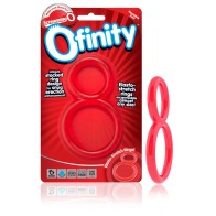 Screaming O Ofinity Double Erection Ring Red