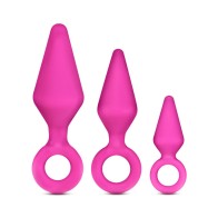 Luxe Candy Rimmer Silicone Anal Plug Kit