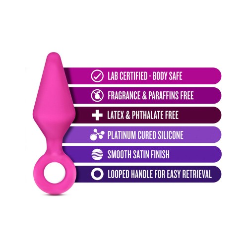 Luxe Candy Rimmer Silicone Anal Plug Kit