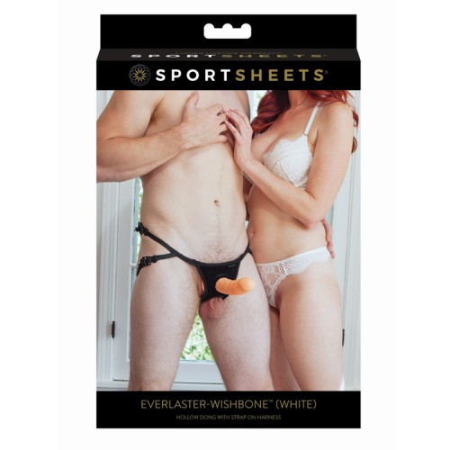 Sportsheets Everlaster Adjustable Strap-On Harness with Wishbone Dildo