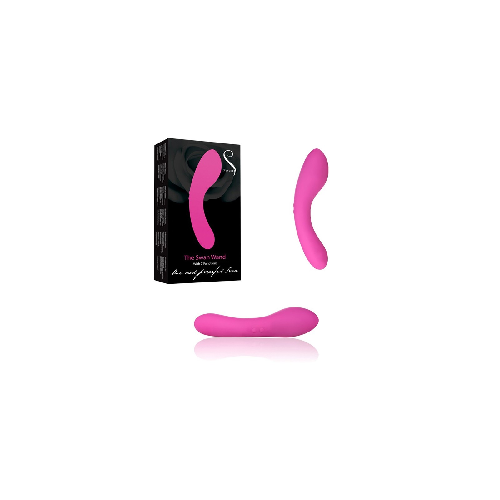 Vibrador de Varita Recargable Swan