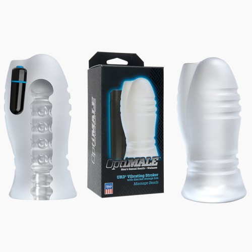 OptiMale Vibrating Stroker for Sensational Pleasure