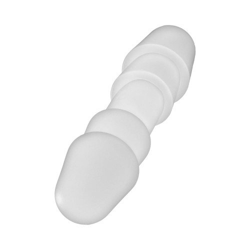 Vac-U-Lock Frosted DoubleUp Plug - Dual Pleasure Accessory