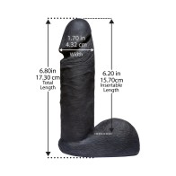 Vac-U-Lock ULTRASKYN 6 pulgadas Pene Realista CODEBLACK - Compra Ahora