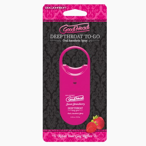 GoodHead Deep Throat Spray Strawberry 0.33oz