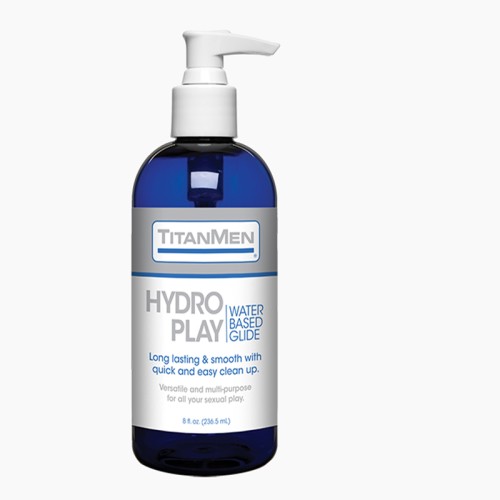 TitanMen Hydro-Play Water-Based Glide 8oz