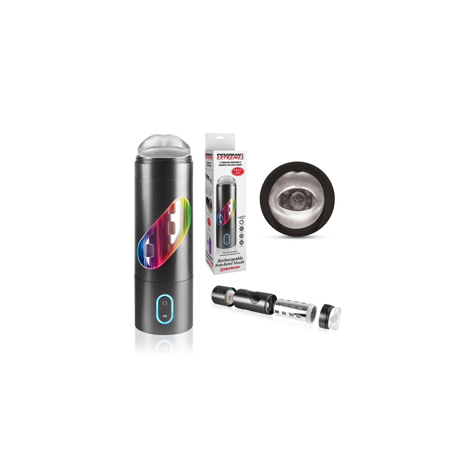 PDX Rechargeable Roto-Bator Mouth