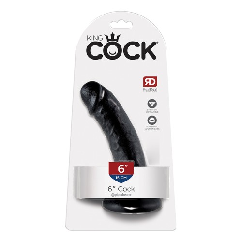 Pipedream King Cock 6 in. Dildo - Realistic Pleasure