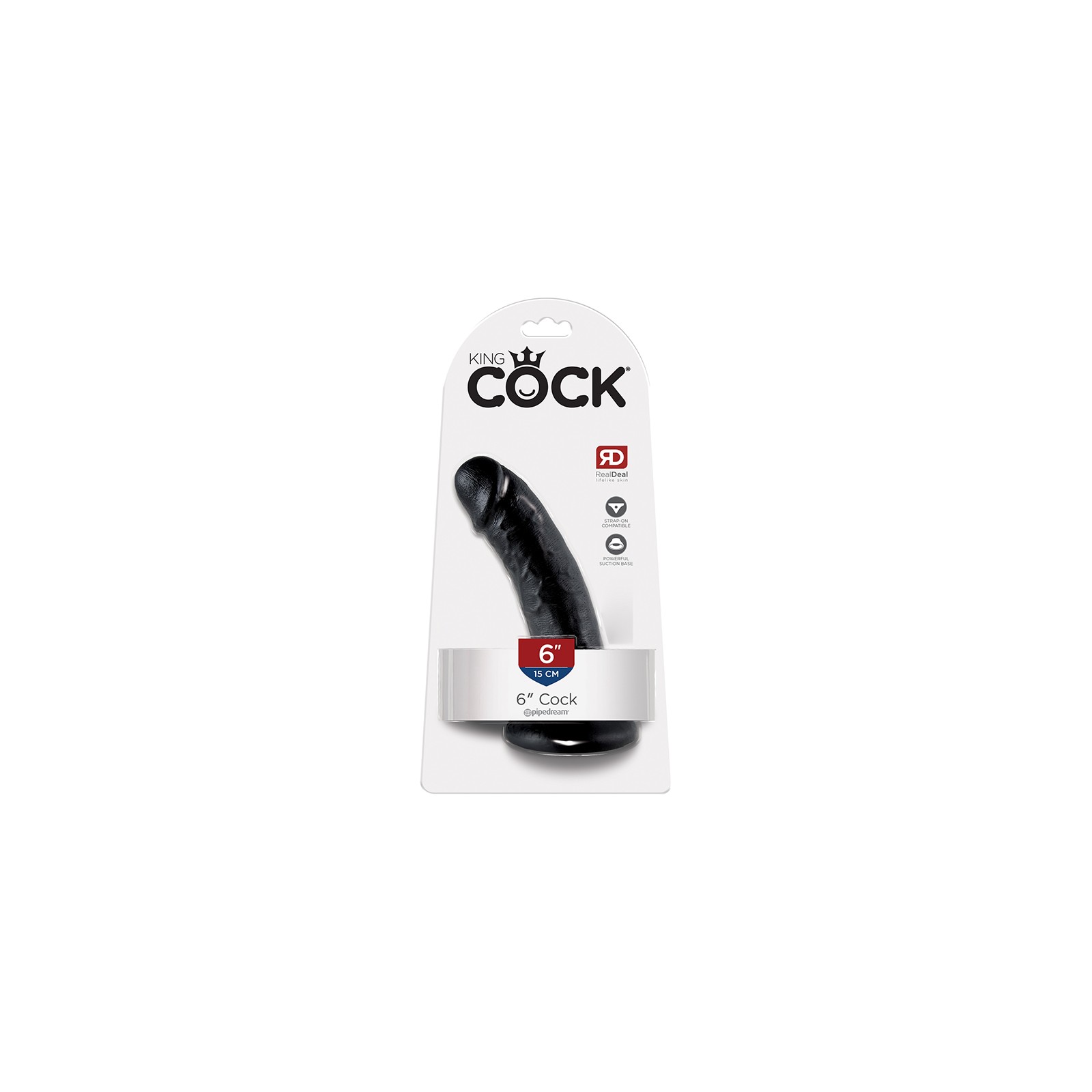 Dildo King Cock 6 in. Pipedream - Placer Realista