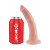 King Cock Realistic Dildo - 7 inches with Suction Cup