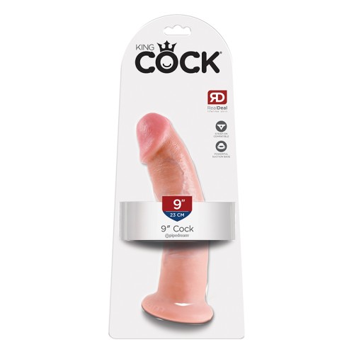 Dildo Realista Pipedream King Cock 9 Pulgadas Beige