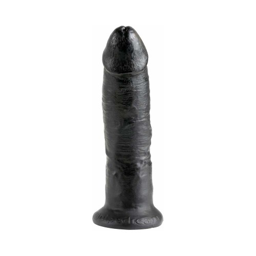 Pipedream King Cock Dildo Realista de 9 in. con Succión Negro