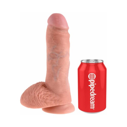 Pipedream King Cock 8 in. Realistic Dildo with Balls