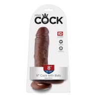 Pipedream King Cock 8-Inch Realistic Dildo with Suction Cup