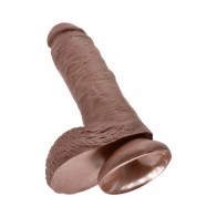 Pipedream King Cock 8-Inch Realistic Dildo with Suction Cup