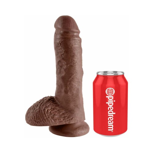 Pipedream King Cock 8-Inch Realistic Dildo with Suction Cup