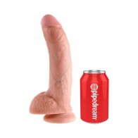 Dildo Realista King Cock de 9 in. Beig