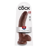 Pipedream King Cock 9 inch Realistic Dildo with Suction