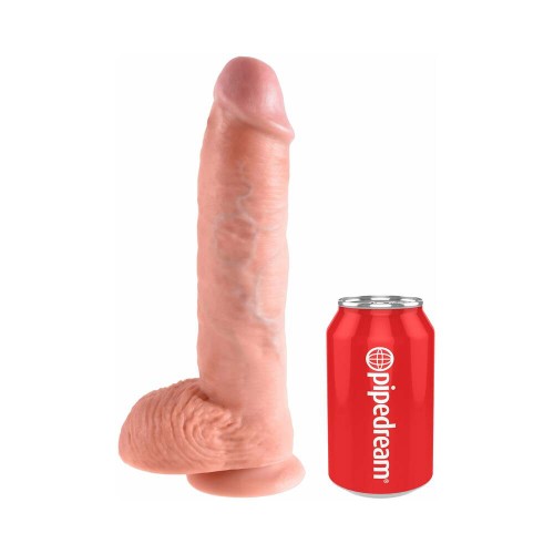 Dildo Realista de 10 in. King Cock con Ventosa