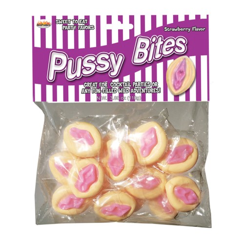 Dulces en Forma de Vagina Sabor Fresa - Delicias Dulces