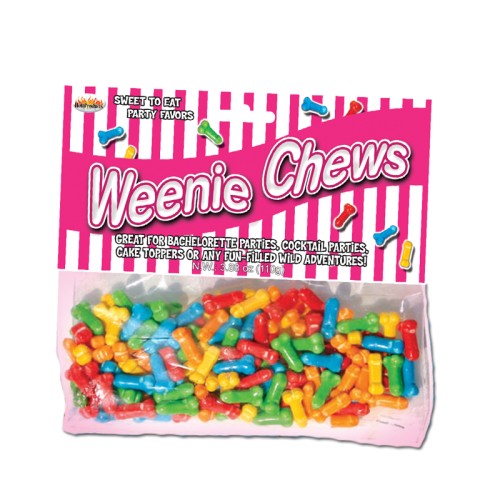 Weenie Chews Party Favors