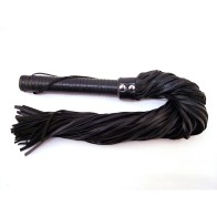 Rouge Flogger with Leather Handle