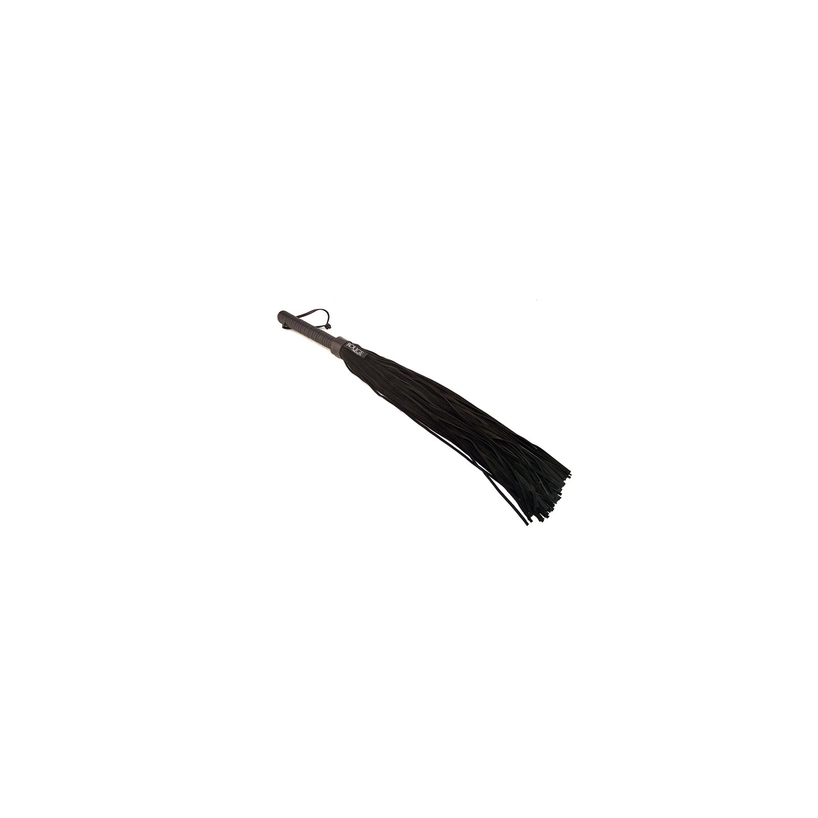 Rouge Flogger Suede Leather Handle Black