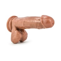 Loverboy The Kingpin Realistic 7 in. Dildo with Balls Tan - Realistic Pleasure