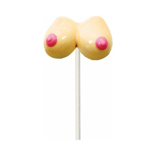 Piruletas Boobie Pops Sabor Fresa