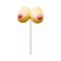 Boobie Pops Strawberry Flavor Lollipops