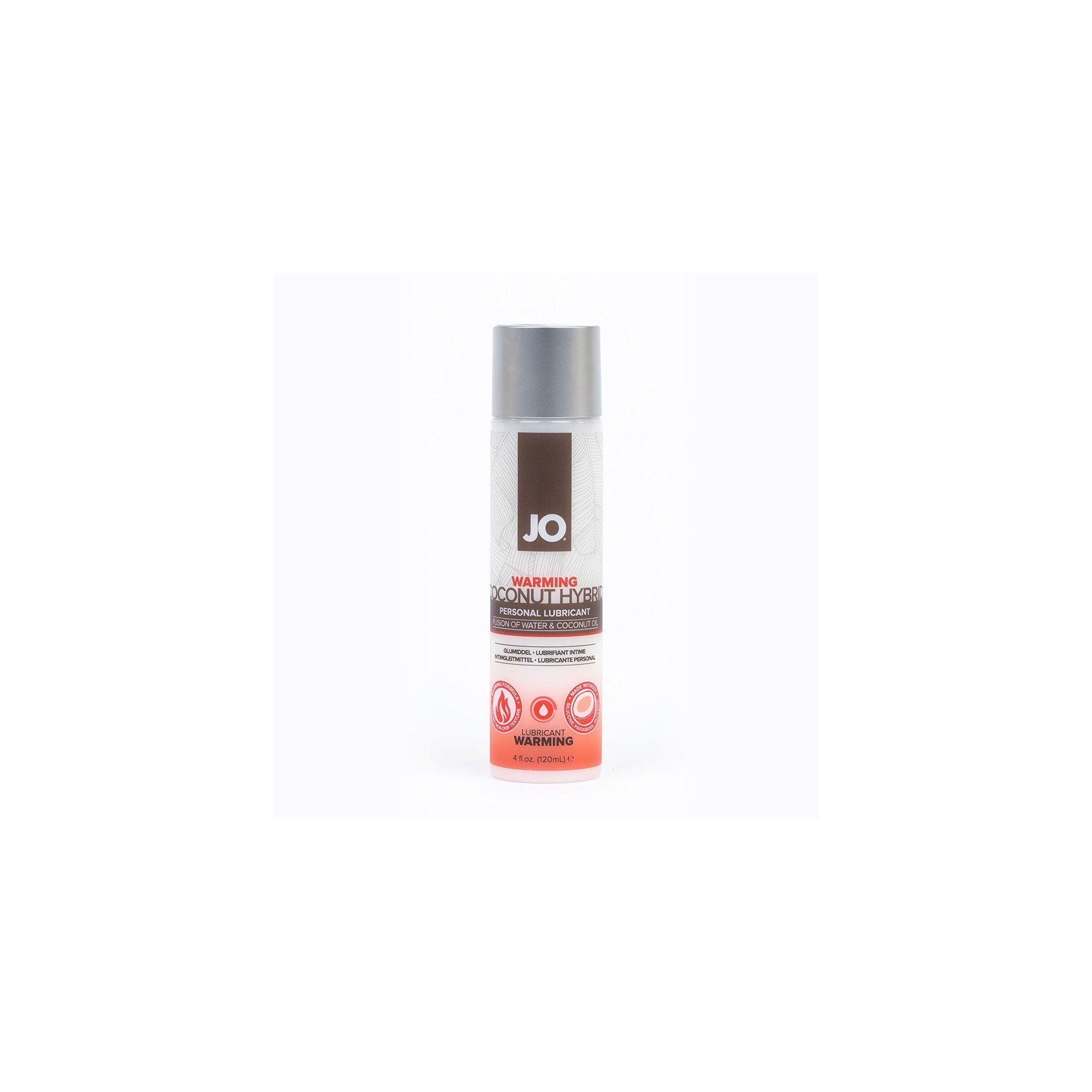 JO Coconut Warming Lubricant - 4 oz.