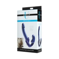 Strap U Revolver II Dildo Strapless Azul