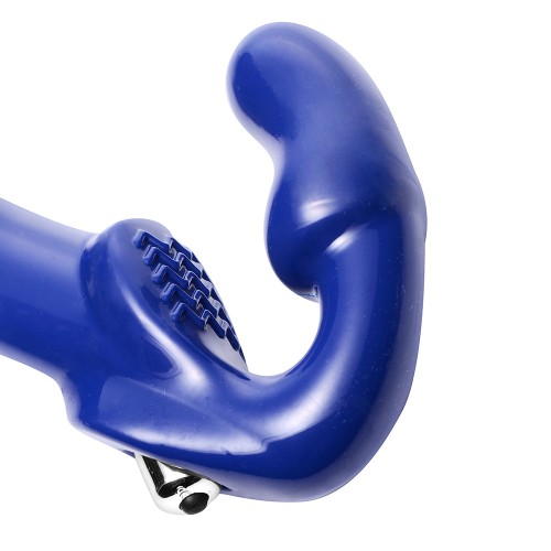 Strap U Revolver II Dildo Strapless Azul