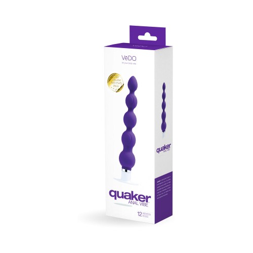 Vibrador Anal VeDO Quaker