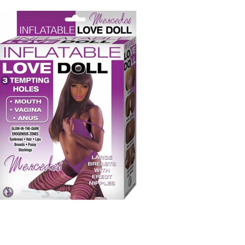 Mercedes Inflatable Love Doll with 3 Holes