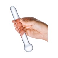 Glas 7 in. Straight Glass Dildo - Elegant & Durable